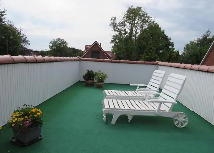 Schicke Johanna An Der Nordsee Dachterrasse Lutetsburg